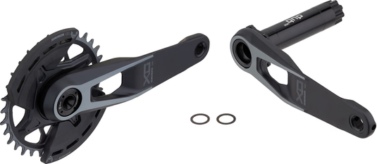 Шатуны SRAM X0 Eagle T-Type 32t 170mm Q174 CL55 DUB MTB Wide Black