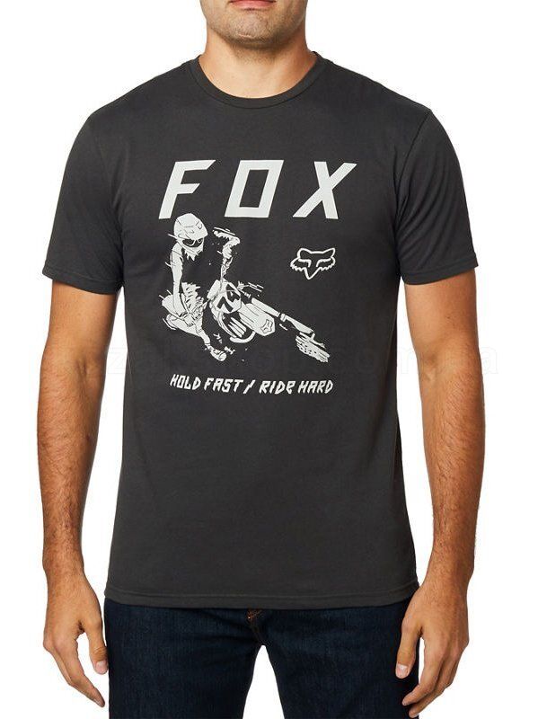Футболка FOX HOLD FAST PREMIUM TEE [BLACK], XL