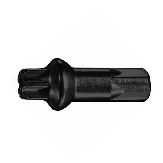 Ніпелі DT Swiss Squarx Pro Head Aluminium 2.0 x 15 mm Pro Lock 100шт Black