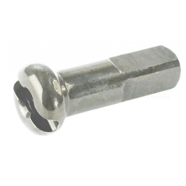 Ніпелі DT Swiss Standard Brass 2.0 x 14 mm Pro Lock 100шт Silver