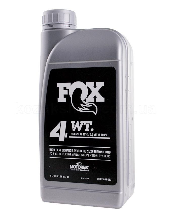 Мастило FOX Suspension Fluid 4WT 1 Liter Bottle (025-03-063)