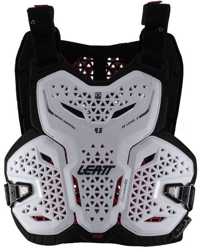 Захист тіла LEATT 4.5 EVO Chest Protector [White], S/M