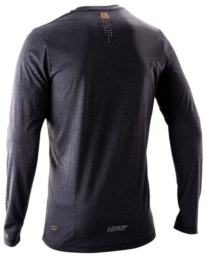 Джерси LEATT MTB 3.0 Gravity LS Jersey [Ghost Black], M