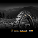 Безкамерна шина Continental Mountain King, 27.5"x2.30, 58-584, чорна, складна, PureGrip, ShieldWall System, 795гр.