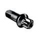 Ніпелі DT Swiss Squarx Pro Head Aluminium 2.0 x 15 mm Pro Lock 100шт Black