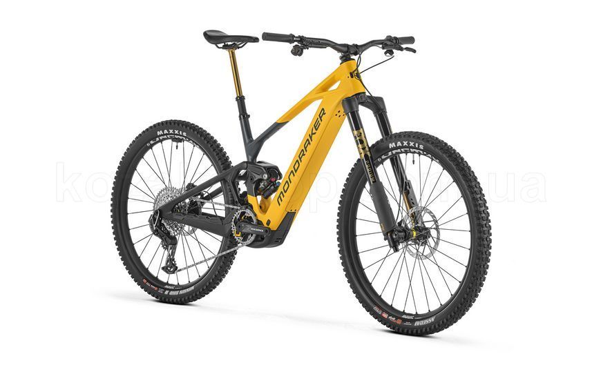 Электровелосипед MONDRAKER Crafty Carbon RR S 29'' 160mm, 800Wh Bosch CX, [Yellow/Black], L