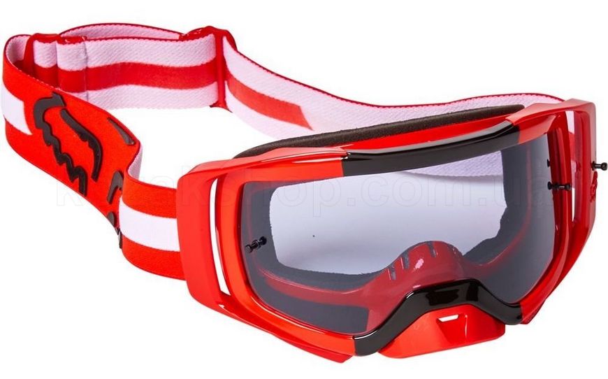 Маска FOX AIRSPACE II MERZ GOGGLE [Flo Red], Colored Lens