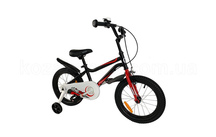 Дитячий велосипед RoyalBaby Chipmunk MK 16", OFFICIAL UA, чорний