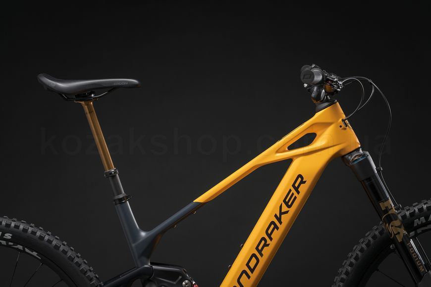 Электровелосипед MONDRAKER Crafty Carbon RR S 29'' 160mm, 800Wh Bosch CX, [Yellow/Black], L