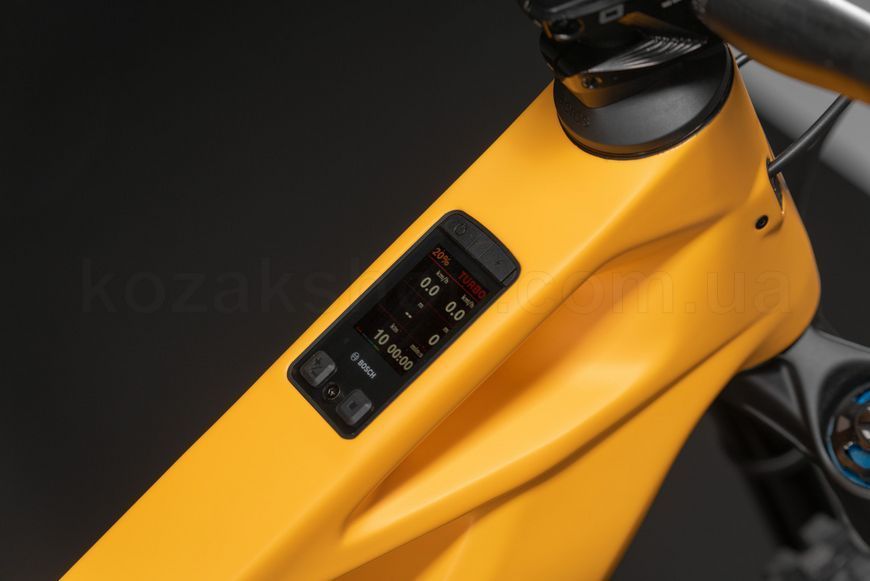 Электровелосипед MONDRAKER Crafty Carbon RR S 29'' 160mm, 800Wh Bosch CX, [Yellow/Black], L