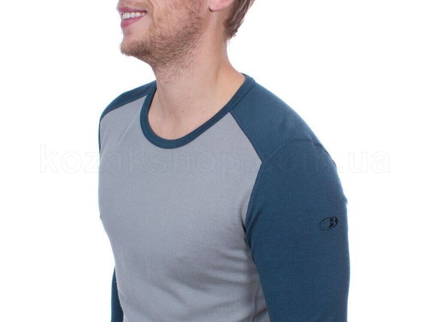 Термокофта Icebreaker 260 Tech Top LS Crewe MEN drift/harmony S