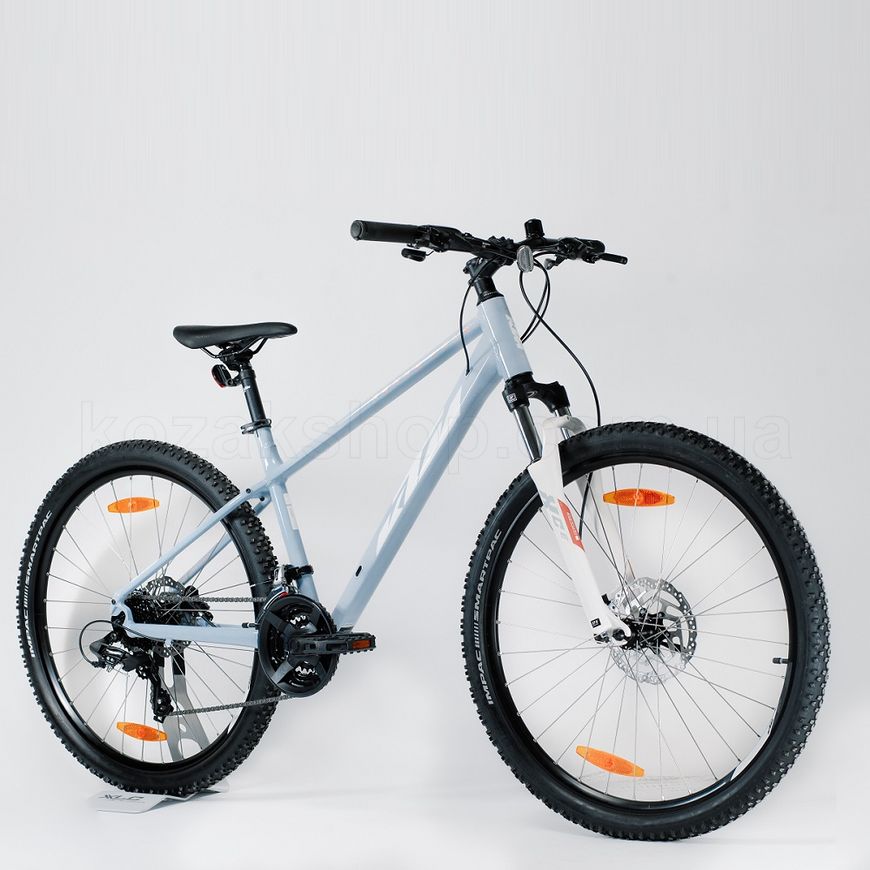 Жіночий велосипед KTM PENNY LANE 272 27.5" рама S/38, блакитний (біло-кораловий)