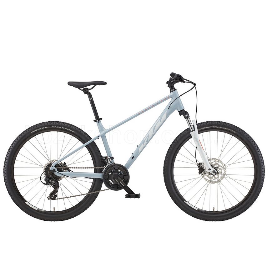 Женский велосипед KTM PENNY LANE 272 27.5" рама S/38, голубой (бело-коралловый)