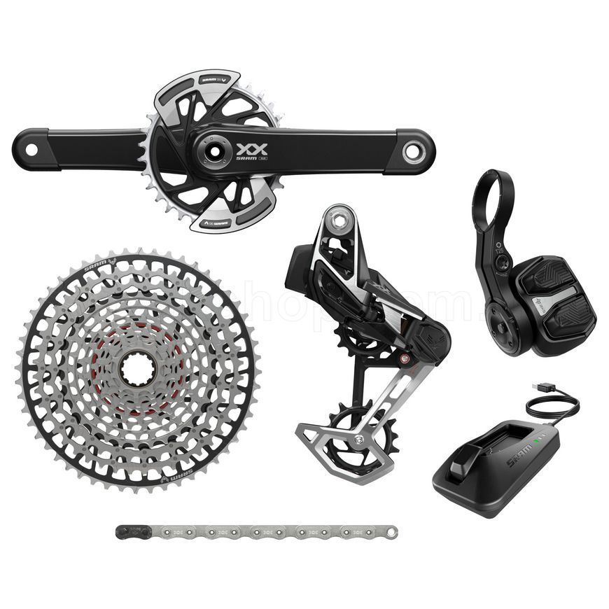 Групсет SRAM XX Eagle AXS T-Type Transmission Groupset - 175 мм