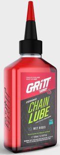 Смазка для цепи для влажной погоды GRiTT Chain Lube Ceramic True BiO - Wet Rides, 120 мл
