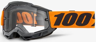 Маска Ride 100% ACCURI 2 ENDURO MTB Goggle Orange - Clear Lens, Dual Clear Lens