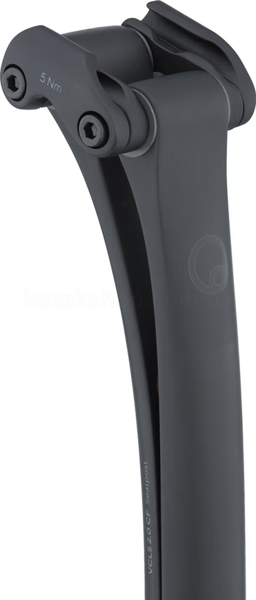 Подседельный штырь Ergon CF Allroad Pro Carbon setback 27.2x345, offset: 25 mm