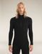 Термокофта Icebreaker 175 Everyday LS Half Zip MEN BLACK L