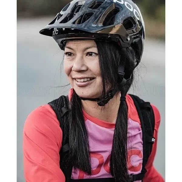 Джерсі жіноча POC Essential MTB W's Jersey (Altair Pink/Prismane Red, L)