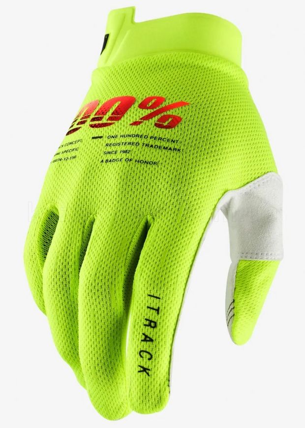 Рукавички Ride 100% iTRACK Glove [Yellow], L (10)