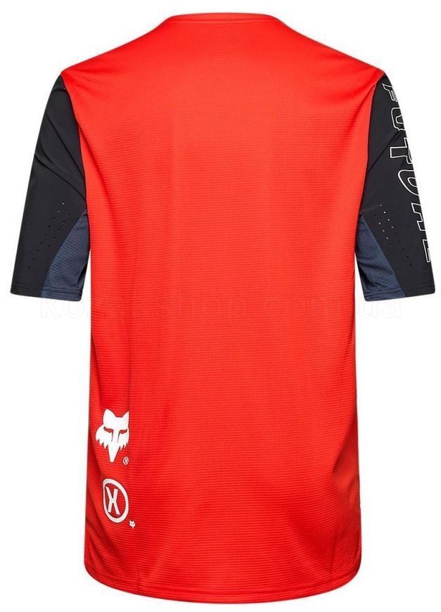 Вело джерсі FOX DEFEND SS Jersey - ELEVATED [Flo Red], S