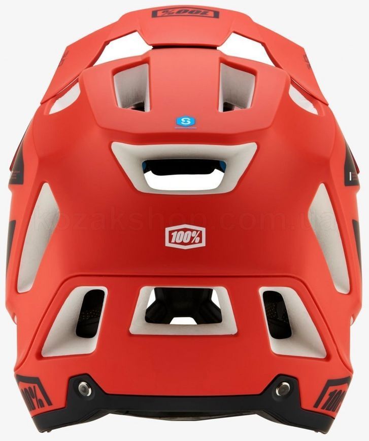 Вело шлем Ride 100% TRAJECTA Helmet [Fluo Red], L