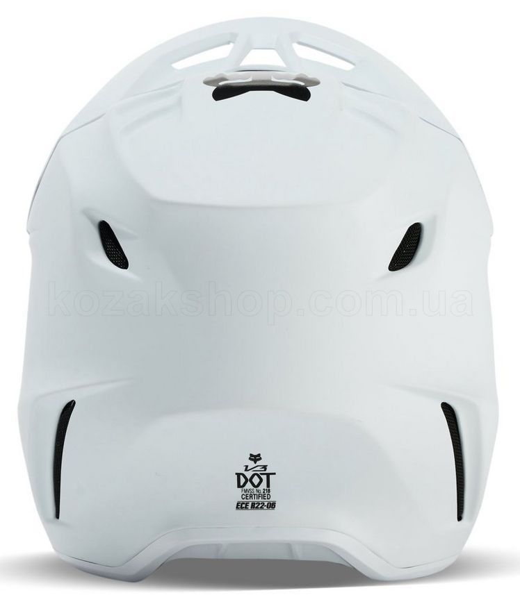 Мотошлем FOX V3 Helmet - SOLID MATTE [White], XL