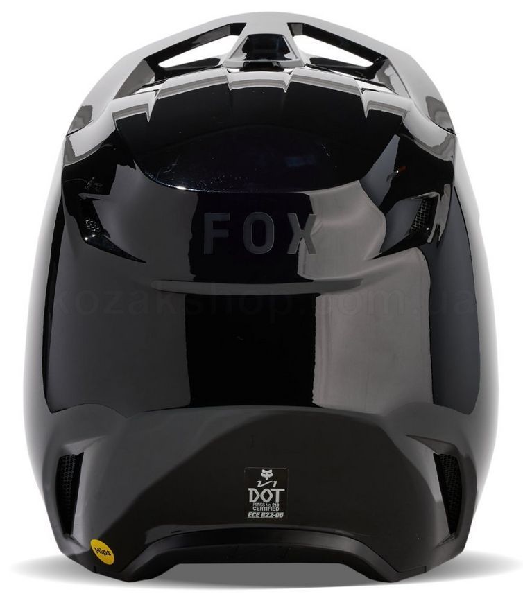 Мотошлем FOX V1 SOLID Helmet [Black], XS