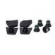 Бонки SRAM RED D1 chainring bolt kit 4x1 M8x6.5x3.4 aluminum including bolt covers black qty 4