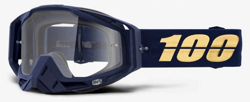 Маска 100% RACECRAFT Goggle Bakken - Clear Lens