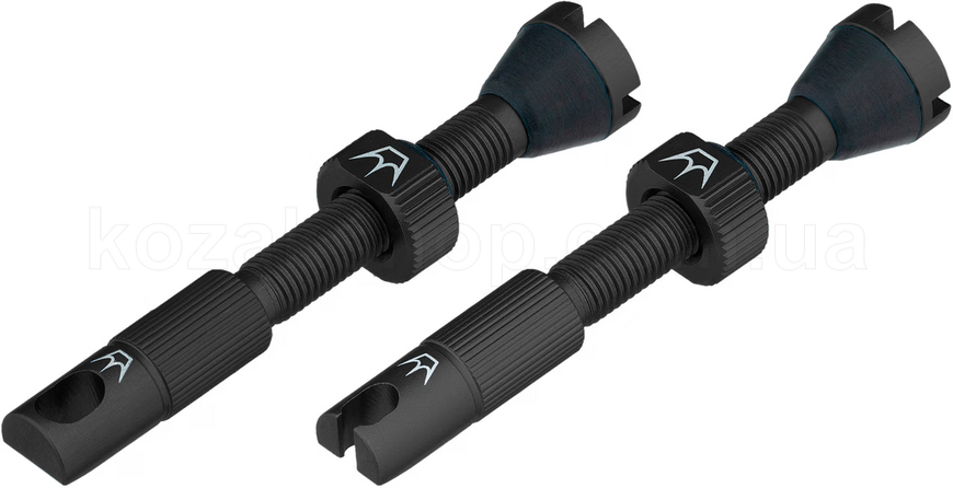Ниппели Peaty's x Chris King Tubeless Valves, 42mm, Black