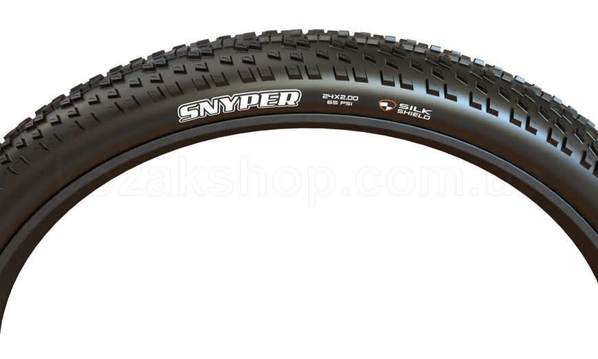 Покрышка Maxxis SNYPER 24X2.00 TPI-60 Wire SILKSHIELD/DUAL