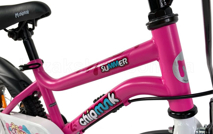 Дитячий велосипед RoyalBaby Chipmunk MK 18", OFFICIAL UA, рожевий