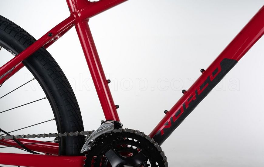 Городской велосипед NORCO Indie 3 27.5 [Red/Black] - L