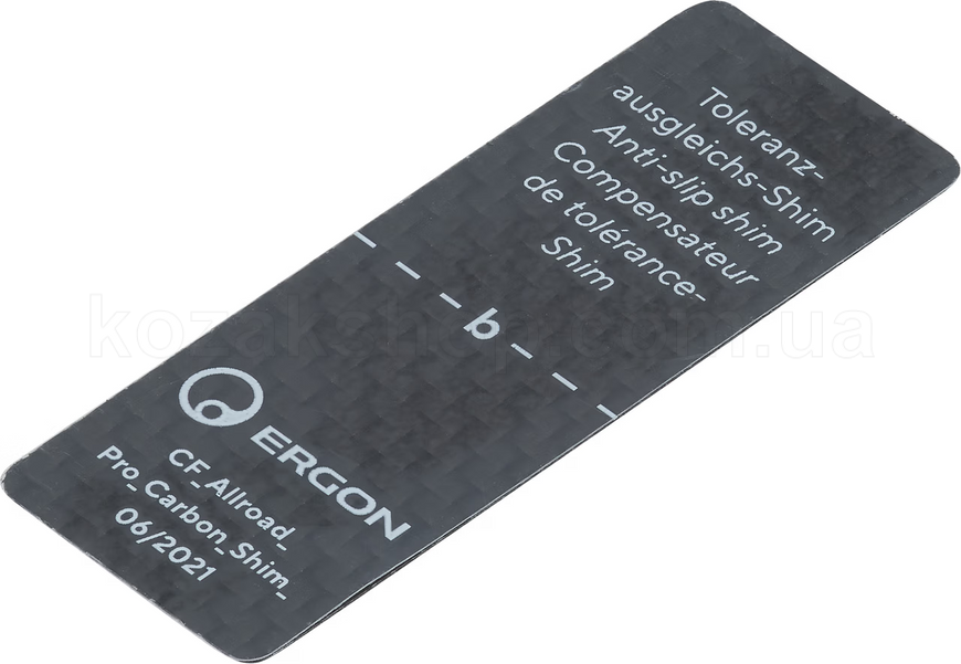 Подседельный штырь Ergon CF Allroad Pro Carbon setback 27.2x345, offset: 25 mm