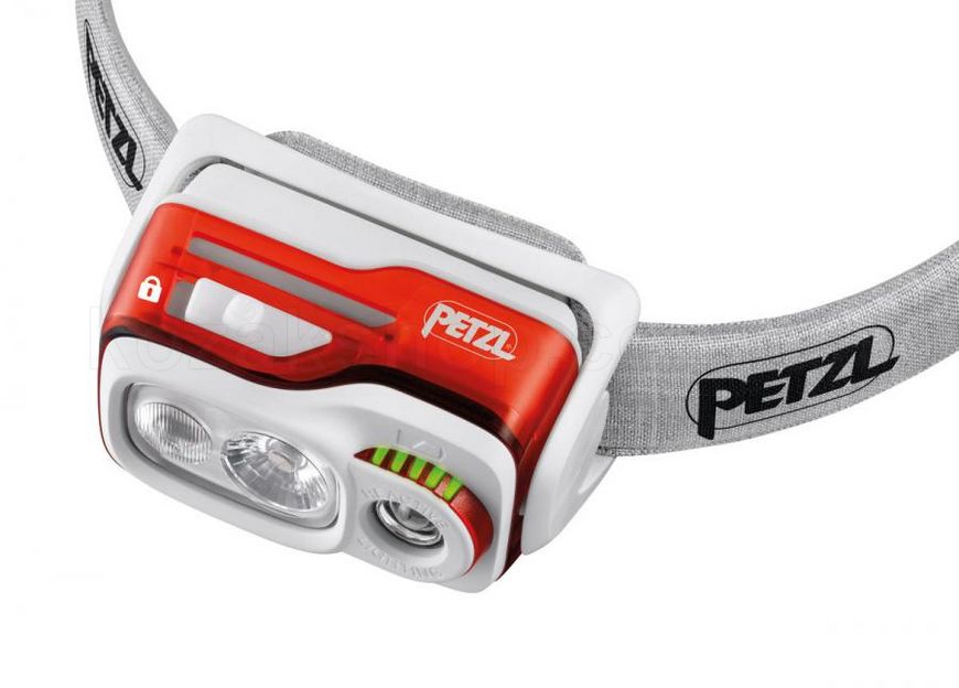 Налобний ліхтар Petzl Swift Rl 900lm orange