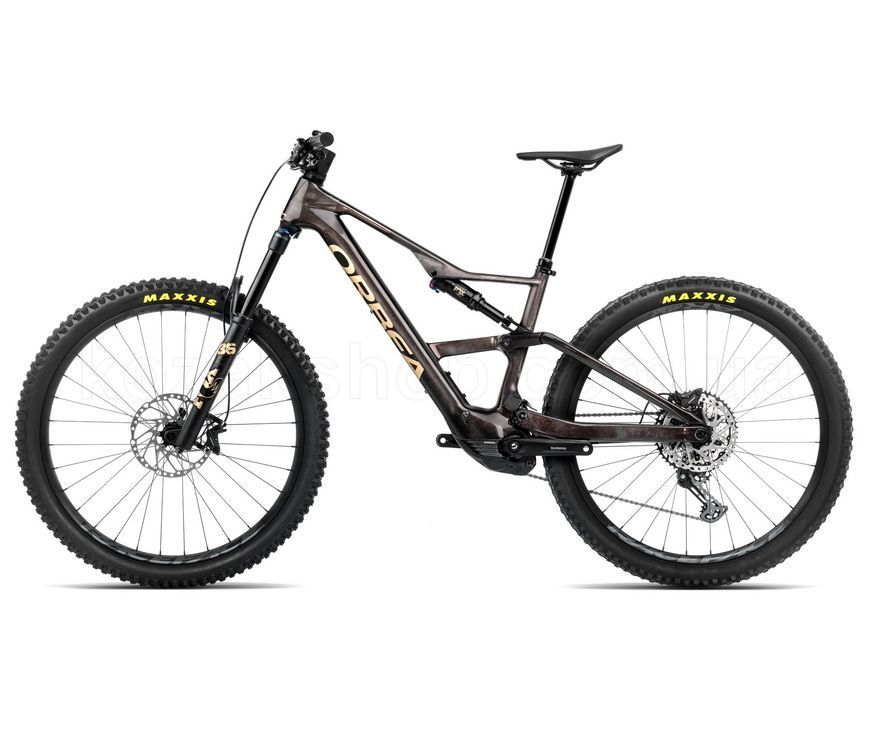 Електровелосипед ORBEA RISE LT M20 420Wh [Cosmic Carbon View - Golden Sand (Gloss] - L
