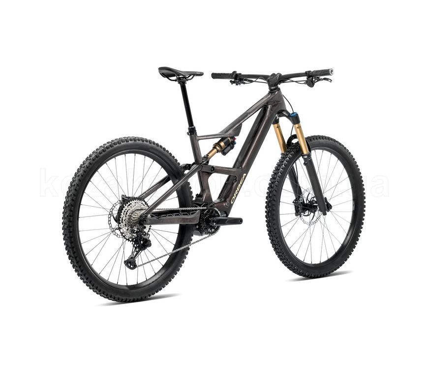 Електровелосипед ORBEA RISE LT M20 420Wh [Cosmic Carbon View - Golden Sand (Gloss] - L
