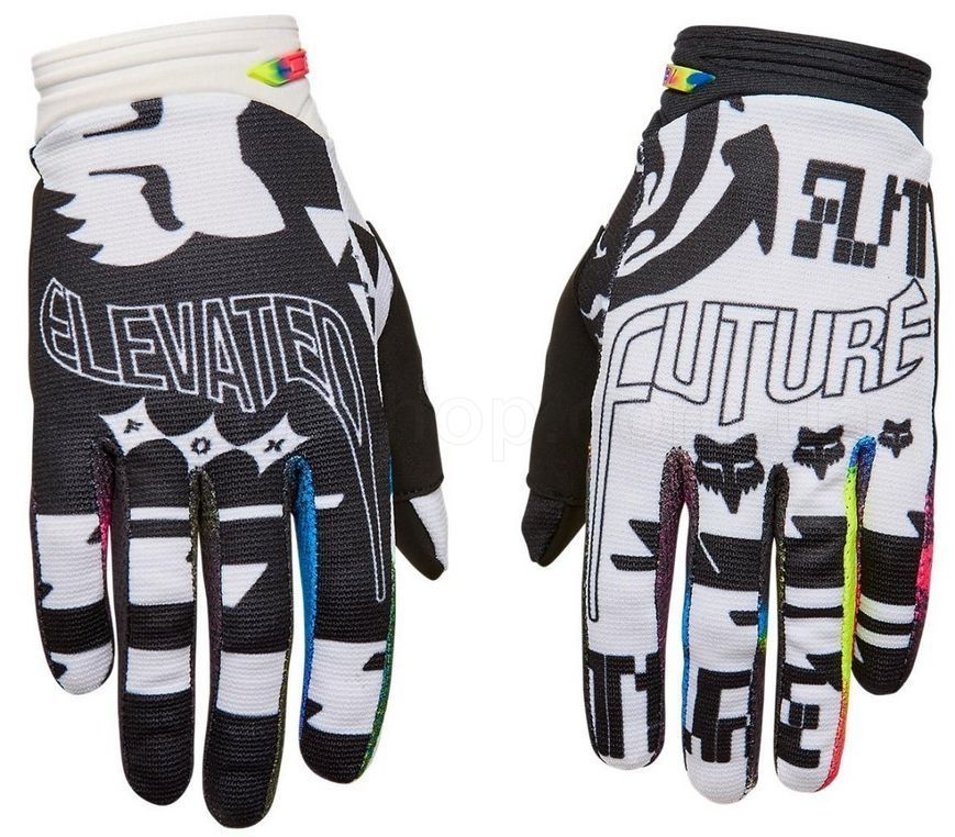 Мото перчатки FOX 180 Glove - IMAGE COSMO [White], S