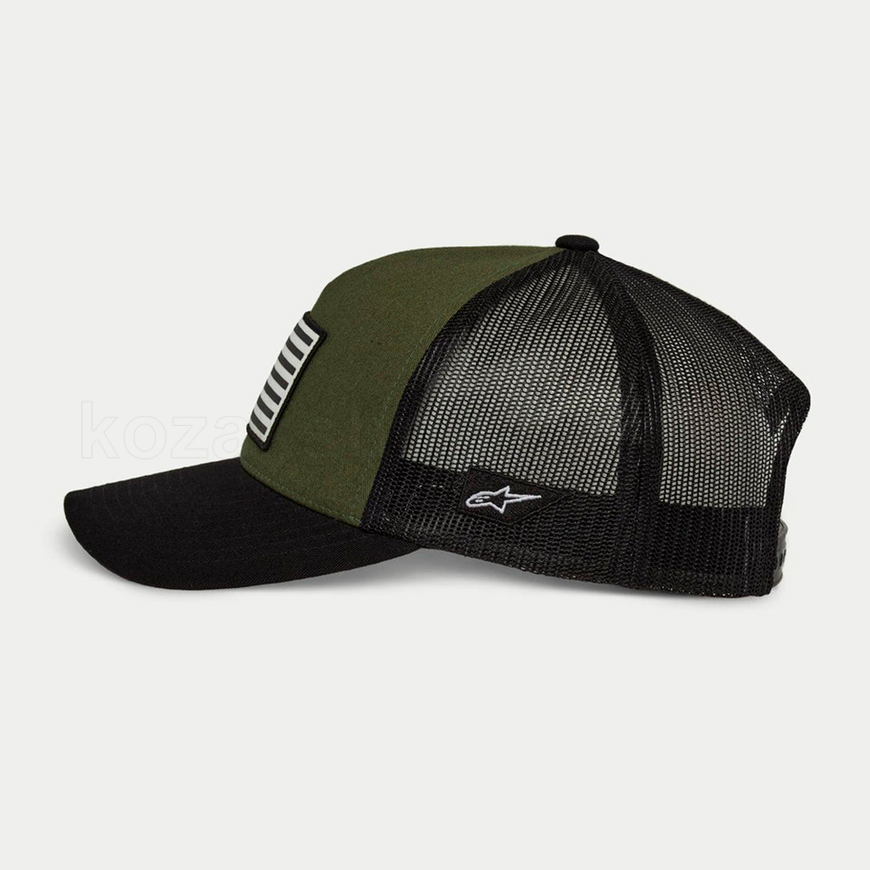 Кепка Alpinestars FLAG SNAPBACK HAT MILITARY/BLK, OS