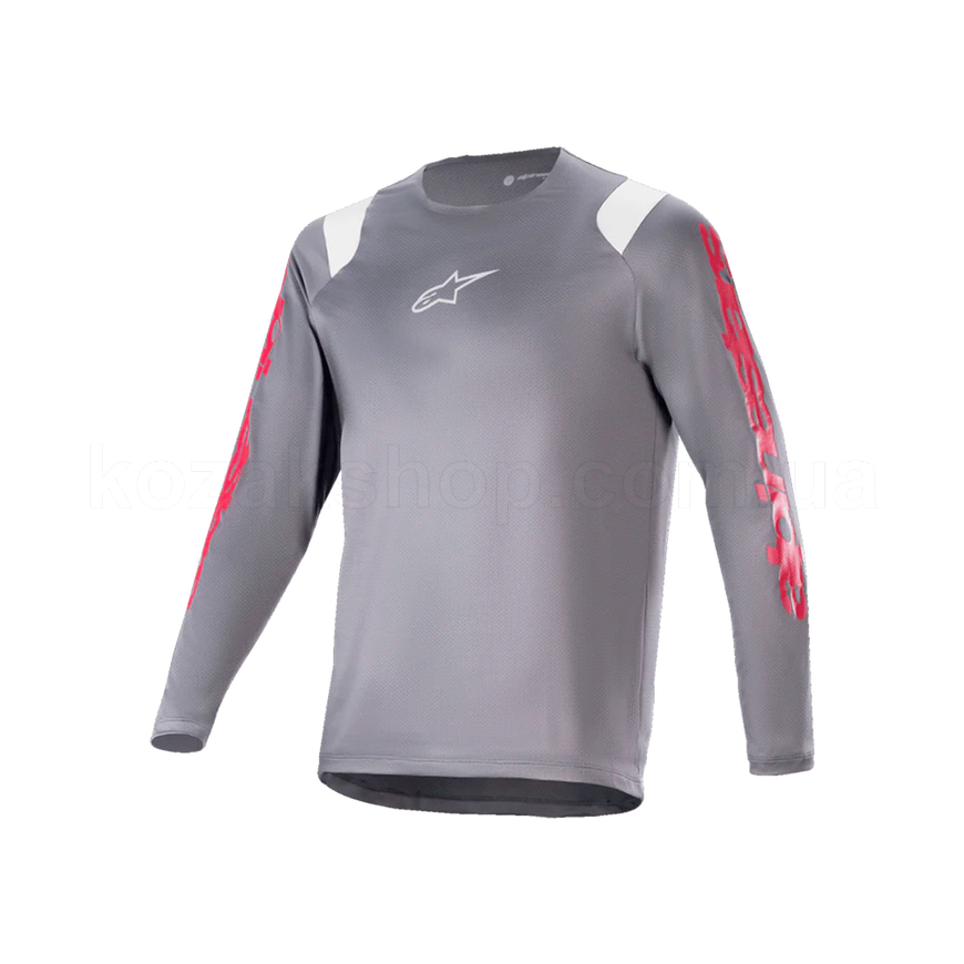Вело джерсі Alpinestars A-SUPRA ASTAR LS JERSEY DARK GRAY, XXL