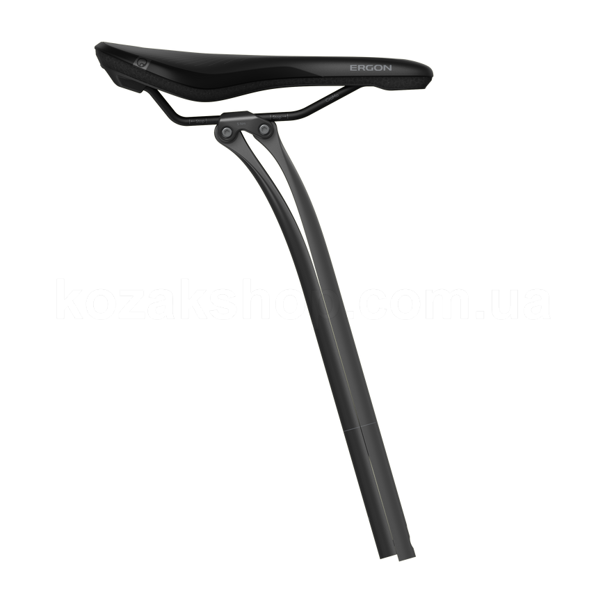 Подседельный штырь Ergon CF Allroad Pro Carbon setback 27.2x345, offset: 25 mm