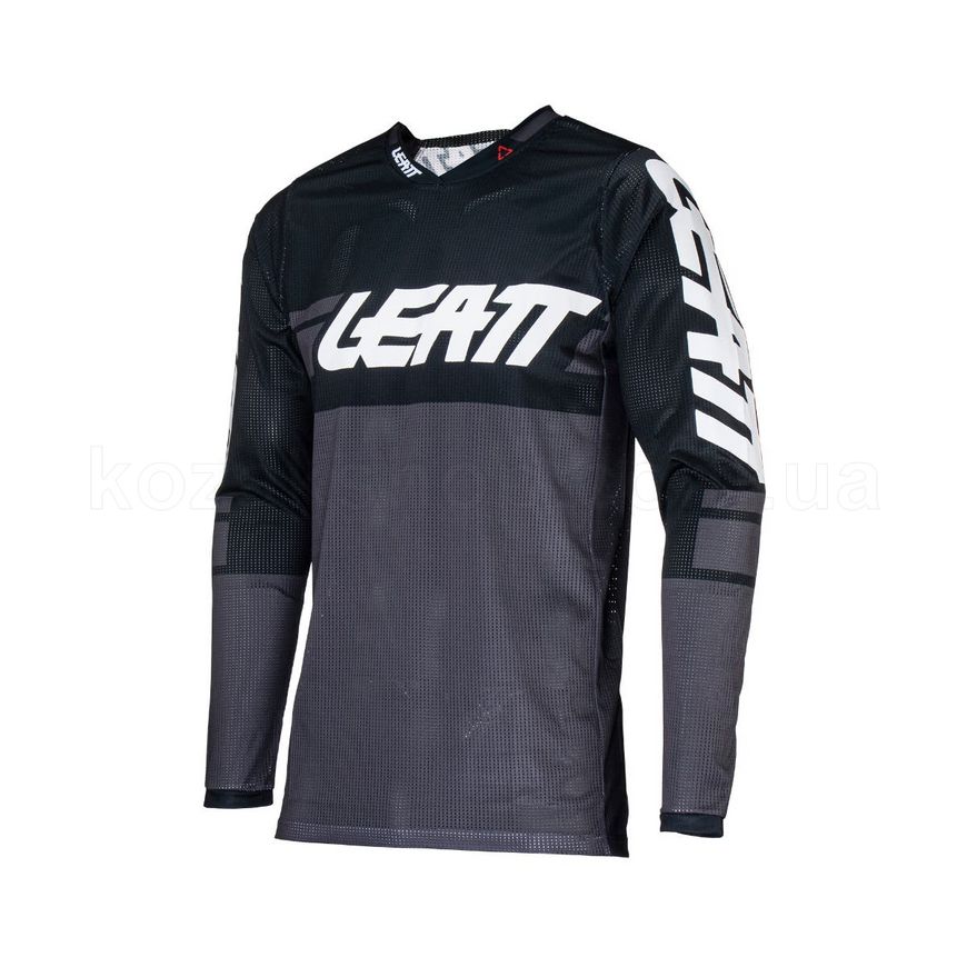 Джерсі LEATT Jersey Moto 4.5 X-Flow [Black], L