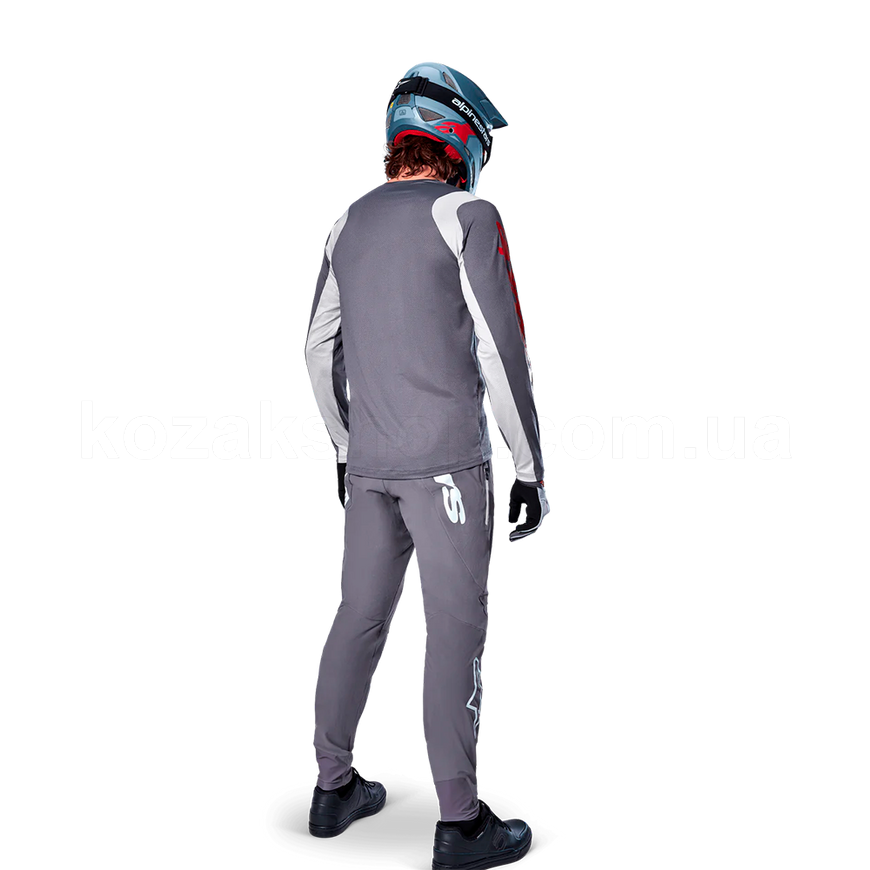 Вело джерсі Alpinestars A-SUPRA ASTAR LS JERSEY DARK GRAY, XXL