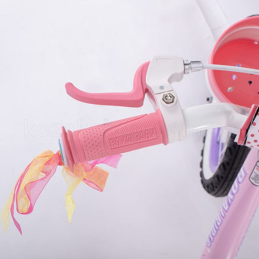 Дитячий велосипед RoyalBaby Jenny & Bunnyl 16", OFFICIAL UA, рожевий
