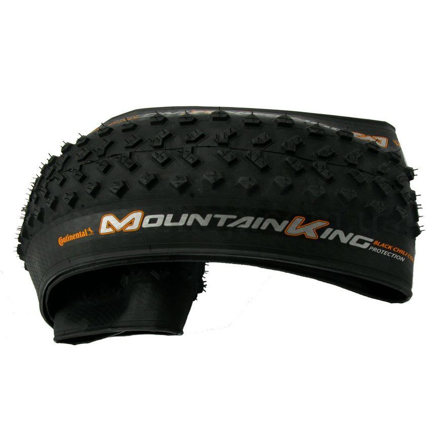 Покрышка Continental Mountain King 2.4, 27.5"x2.40, 60-584, Foldable, BlackChili, ProTection, Skin, черный