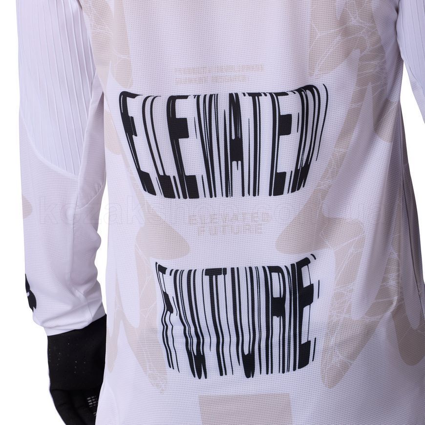 Вело джерсі FOX FLEXAIR LS Jersey DIFFUSE [White], M