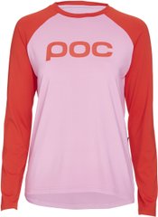 Джерсі жіноча POC Essential MTB W's Jersey (Altair Pink/Prismane Red, M)