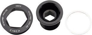 Болт шатунов и выжимное кольцо Race Face CINCH Crank Bolt & Puller Cap Set&nbsp;M18 x 15 Gloss Black