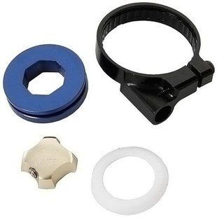 Ручка регулювання компресії вилки Rock Shox Compression Remote Spool 17mm (set screw)/External FloodgateAdj Knob/Cable Clamp, Motion Control-SIDRLT 09-11/RebaRLT 1 1-12/RevelationRLT 11-12 (not compatible w/13 PushLoc 10mm)11-12 (not compatible with 2013